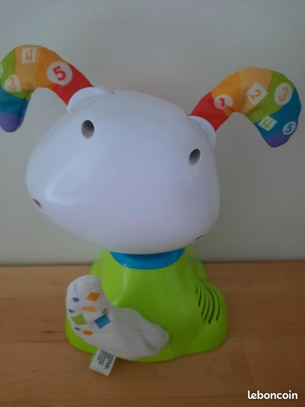 Robot d'apprentissage bébé Fisher Price Bebo le Chien 22 cm (image 3)
