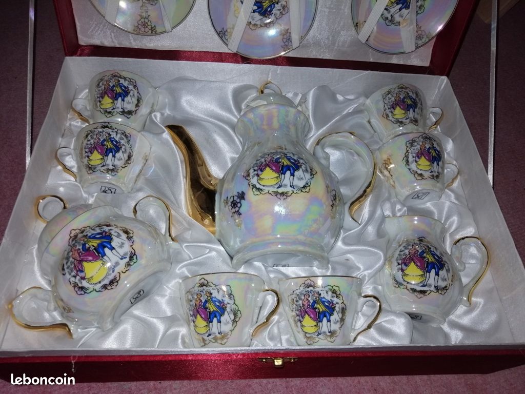 TRES JOLI SERVICE A CAFE 15 PIECES .gege51 (image 3)