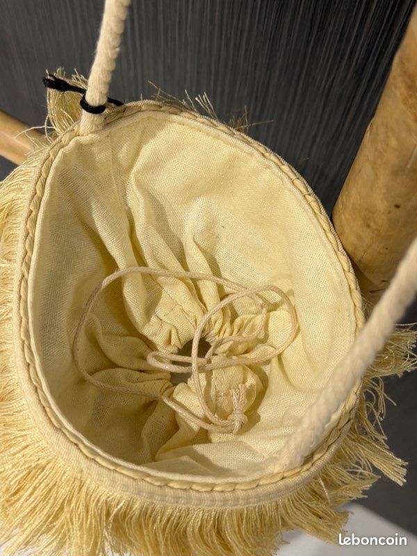 Sac seau IKKS paille (image 3)