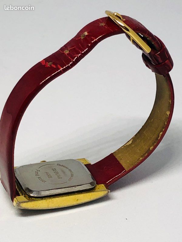 Montre vintage shivas véritable cuir (image 3)