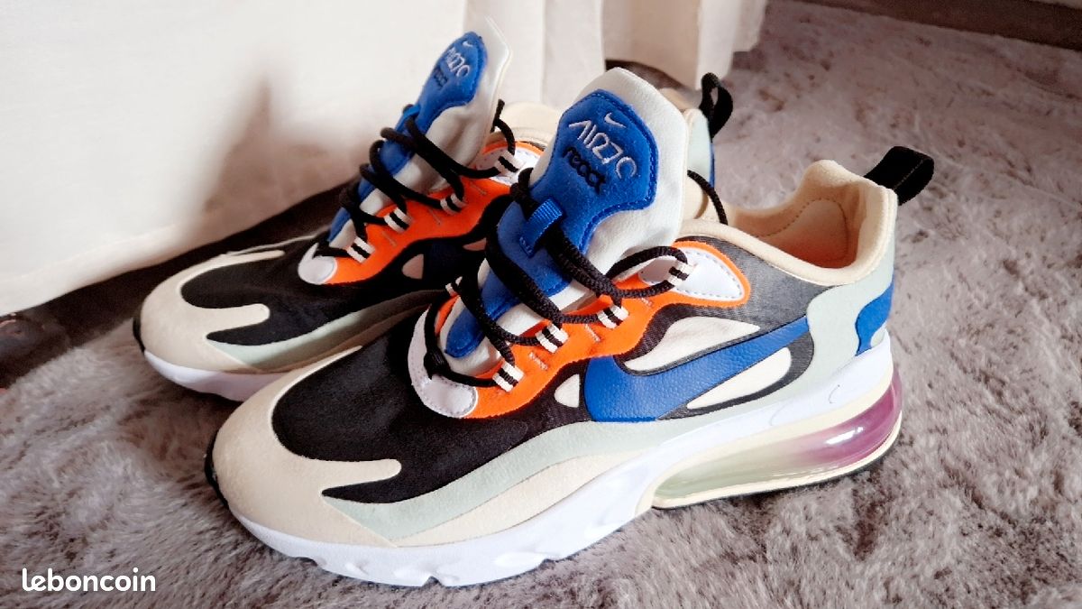 Nike Sneaker Nike Air Max 270 React Multicolor Homme Nike Air Max