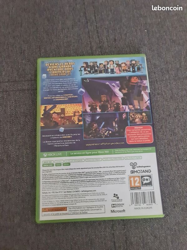 Minecraft: Story Mode A Telltale Games Series: The Complete Adventure for Sony