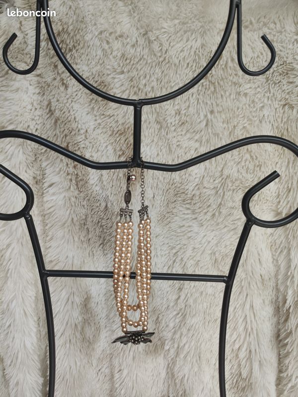 Collier réf 39 babylone paris avec perles (image 3)