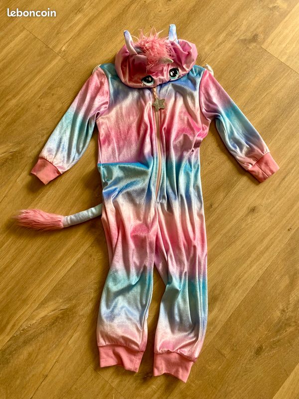 Kigurumi Pyjama Licorne Ans Children Unicorn Kigurumi Animal