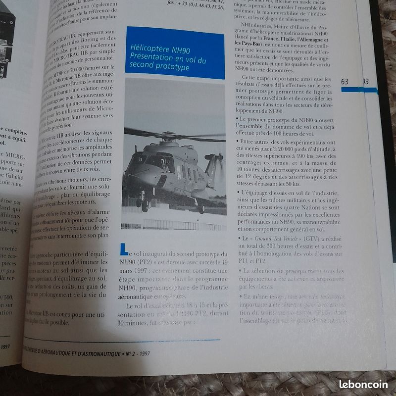 Aéronautique Astronautique Bourget 1997 (image 6)