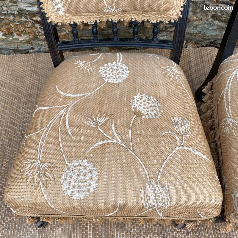 Chaises anciennes , chaises à nourrice XIXe (image 14)