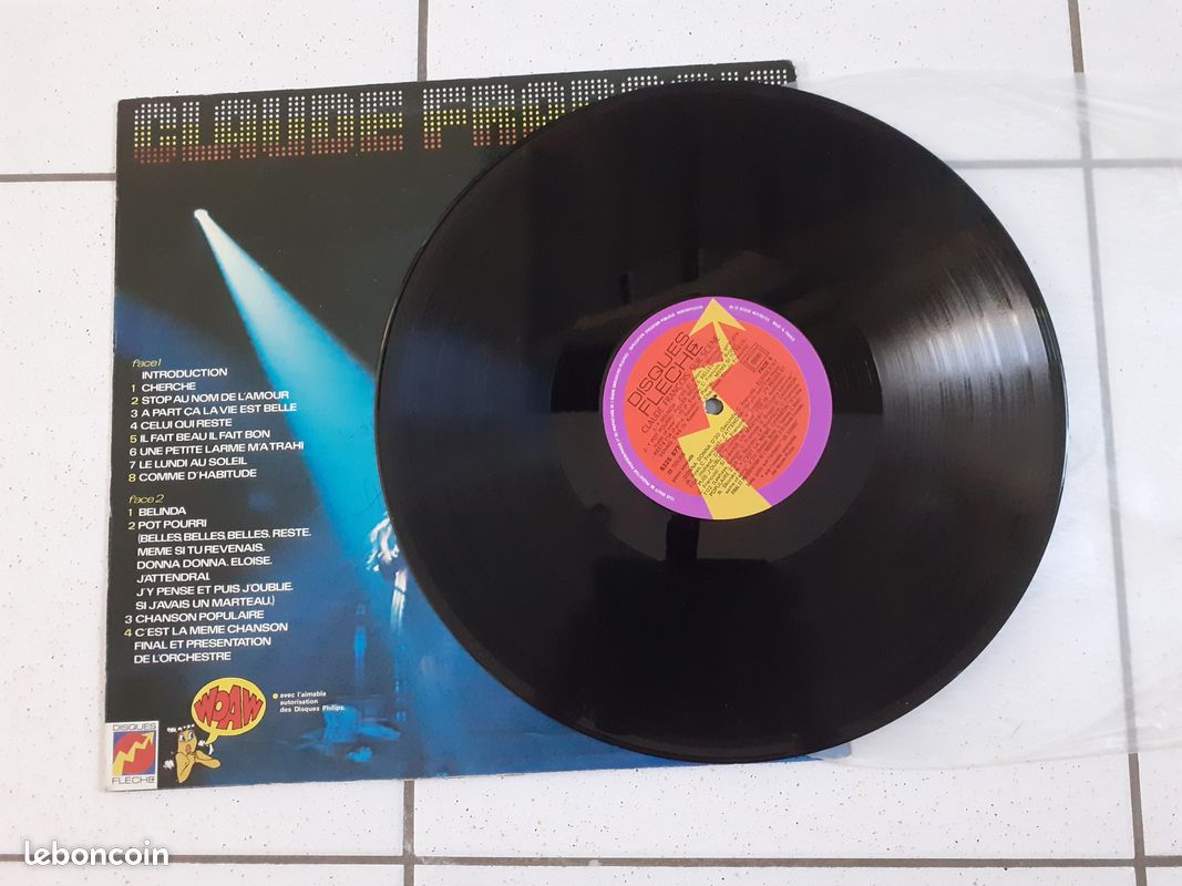 Claude François Disque vinyle (image 3)