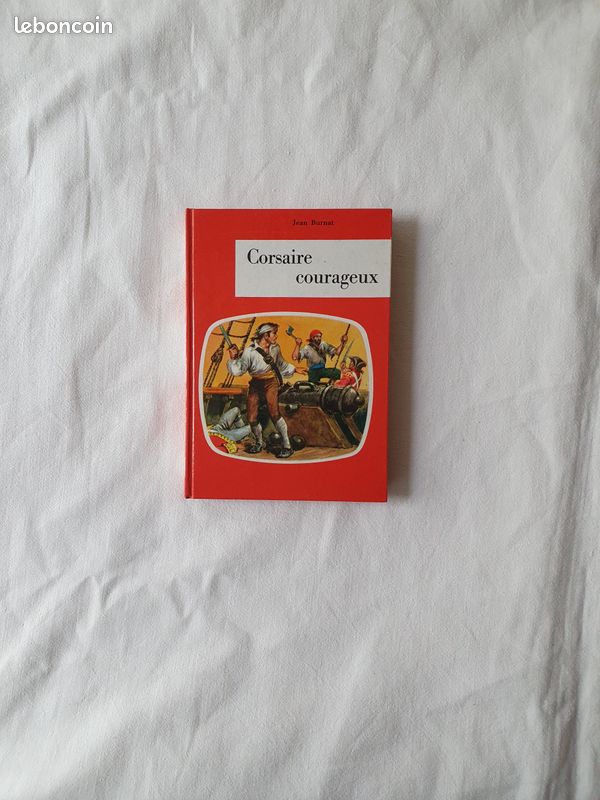 Livre Corsaire courageux Jean Burnat O.D.E.J. 1960 (image 1)