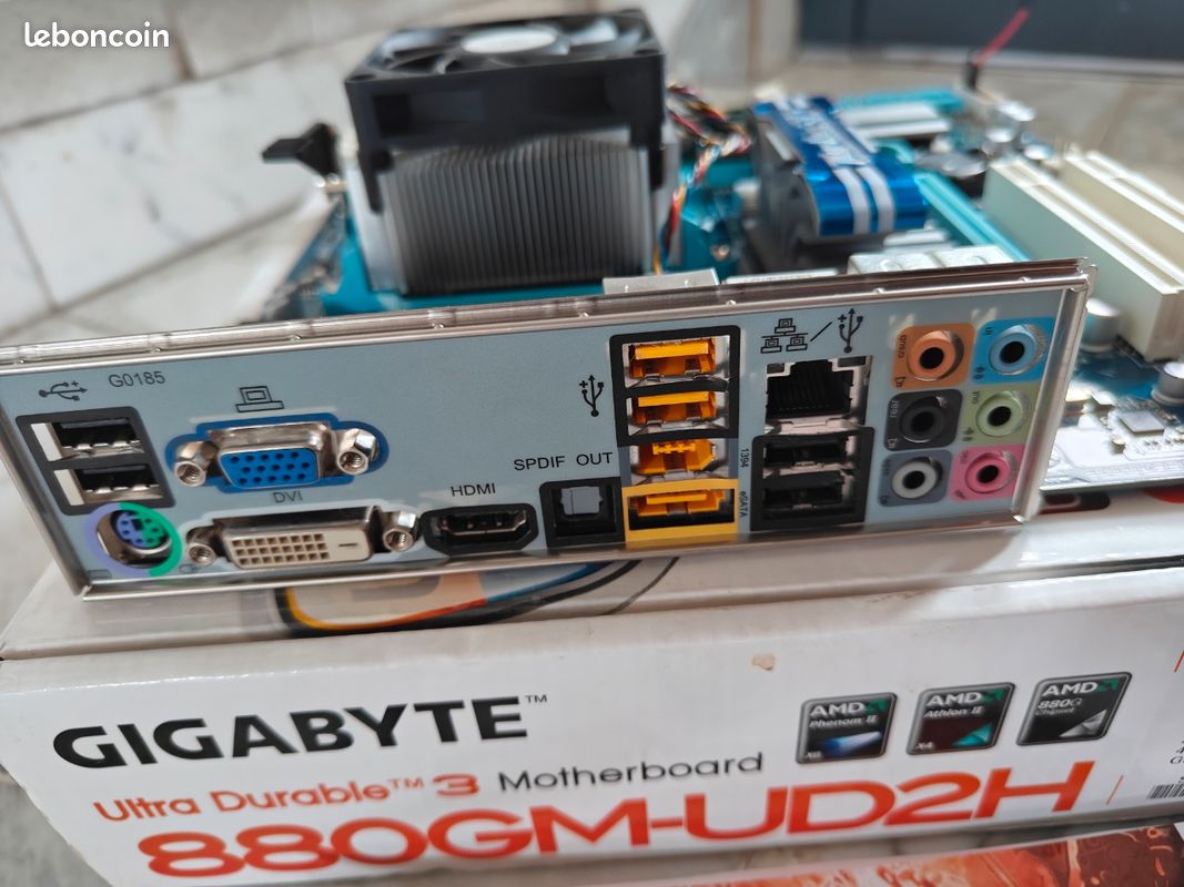 Gigabyte Am3 Ram Gigabyte GA-970A-DS3P AMD AM3+ ATX Motherboard FX