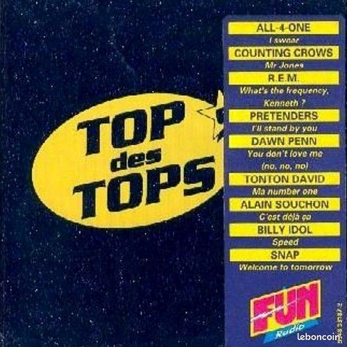 💿 CD Top des Tops Vol 6 Compilations 1994 (image 1)
