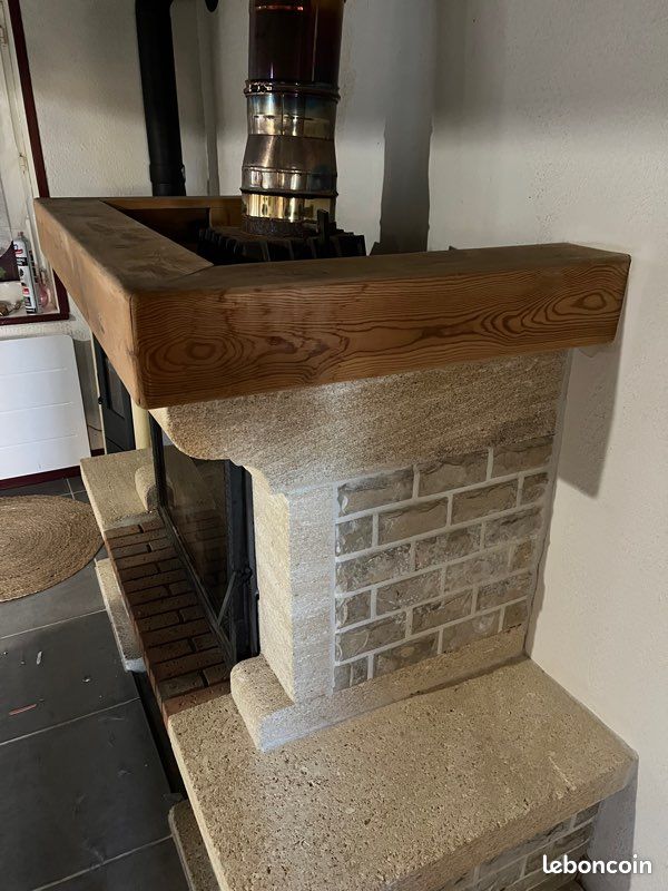 Cheminée bois insert (image 1)