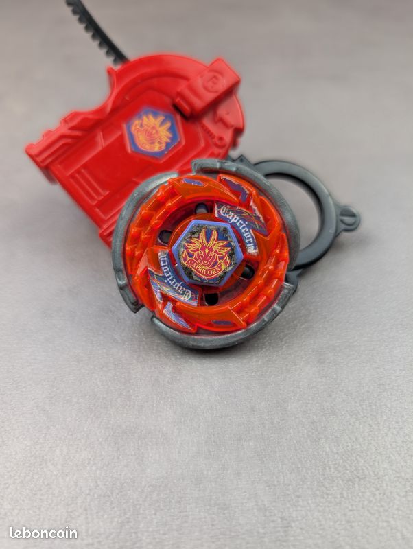 Lanceur Beyblade Rev Up Hasbro - À Fil Corde - Bleu Métal - Occasion