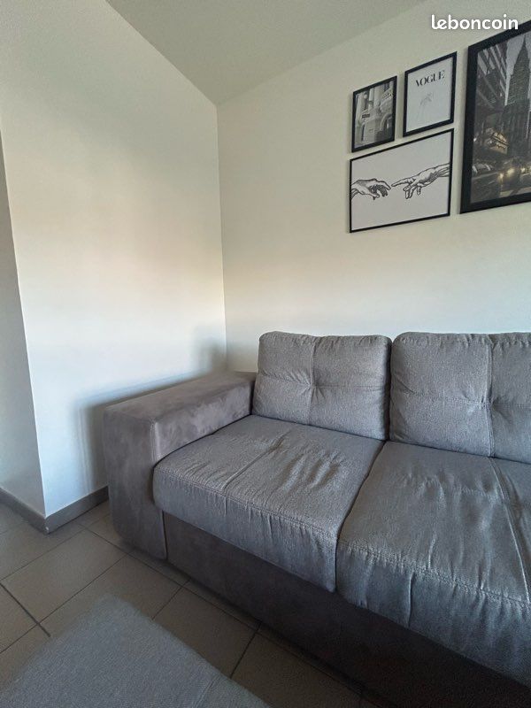 Canapé gris (image 7)