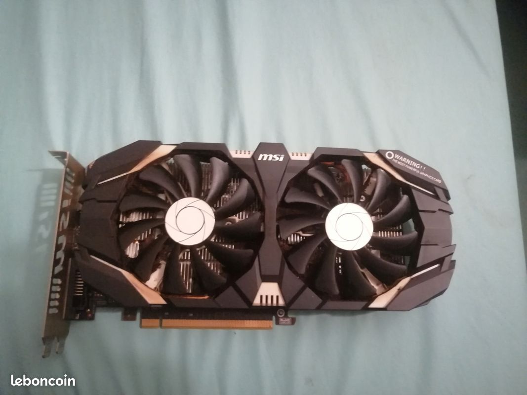 Vend Carte graphique 1060 gddr5 3g (image 1)