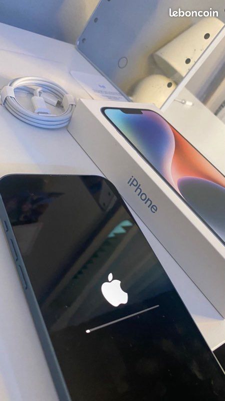 IPHONE 14 & chargeur (image 1)
