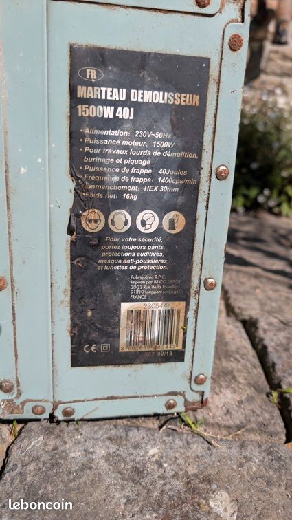Marteau demolisseur (image 3)