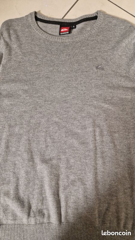 Pull gris Quiksilver S (flo78) (image 6)