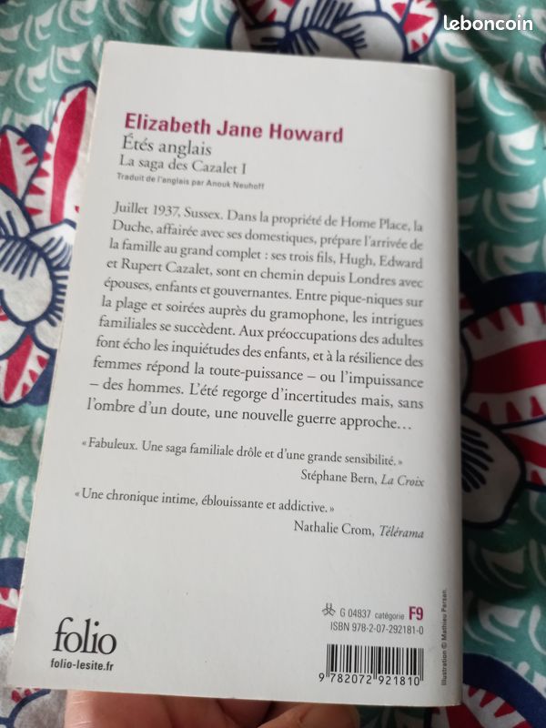 Étés anglais La saga des Cazalet 1Elizabeth Jane Howard (image 2)
