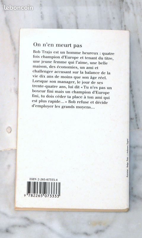 Livre – On n'en meurt pas - Frédéric Dard – N°3 - Poche (image 3)