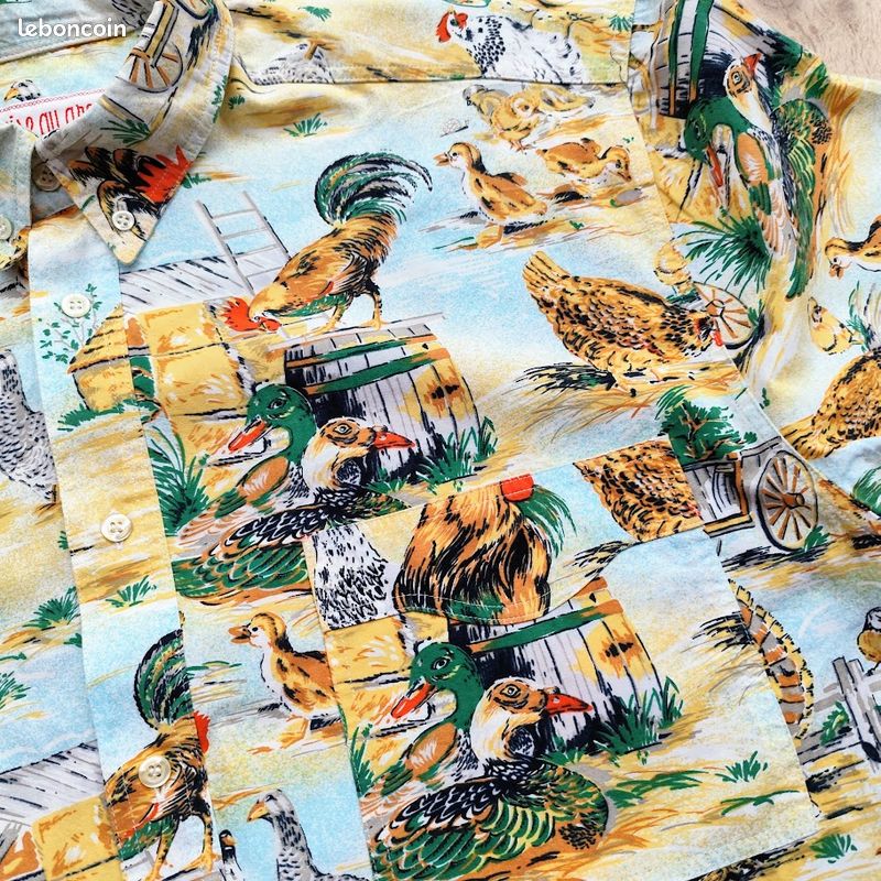 Chemise Columbia homme XL River Lodge boutonnée poisson