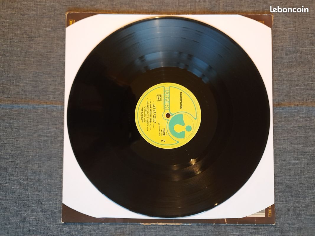 DISQUE VINYLE 33 Tours Scorpions – Lovedrive, France, 1983, Harvest – 1452751 (image 4)