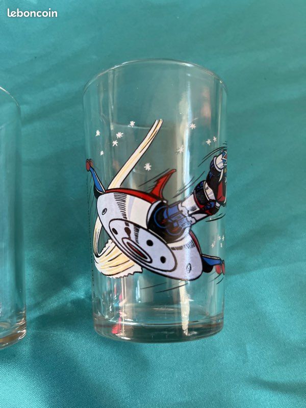 Lot verre goldorak X 3 (image 9)