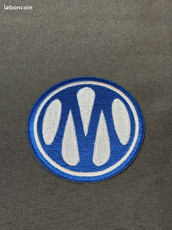 Patch écusson brodé thermocollant football foot OM olympique de marseille NEUF (image 1)