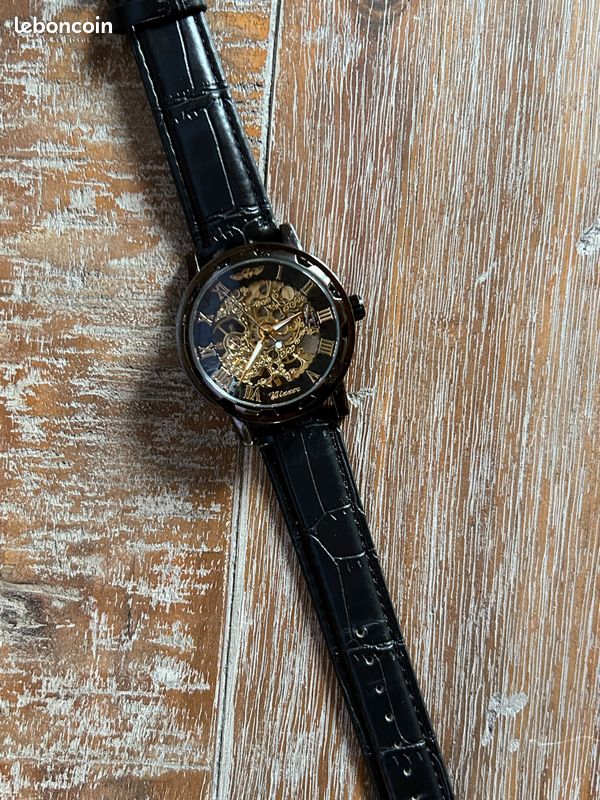 Montre Mécanique Winner Luxe Squelette Homme (image 3)