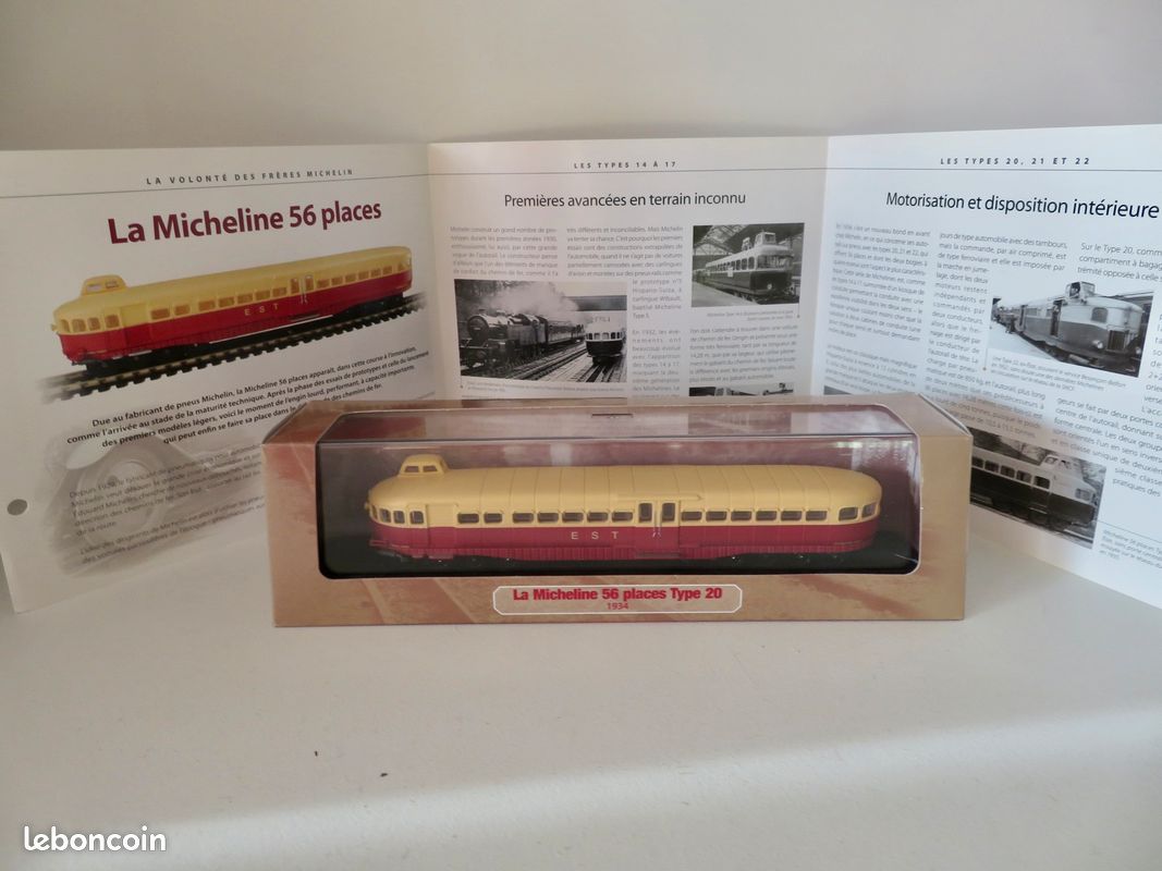 ATLAS, AUTORAIL MICHELINE EST, peut-être motorisé avec bogie Jouef