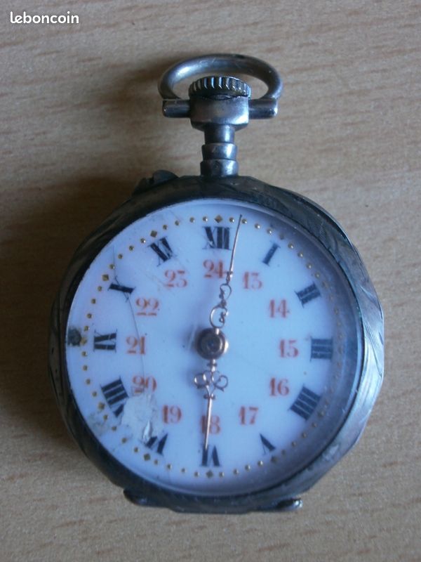Gousset Argent Ancienne Montre Ã Gousset Femme Ancienne Montre à