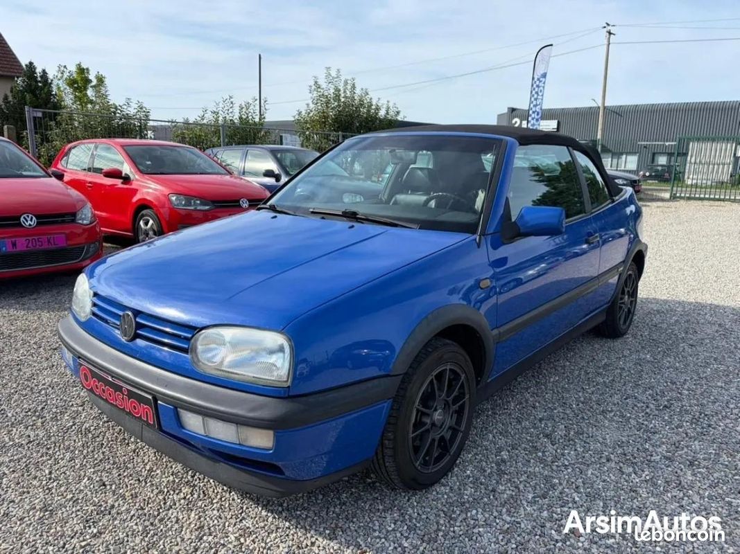 Volkswagen golf 3 cabriolet 1.6 edition karmann (image 2)