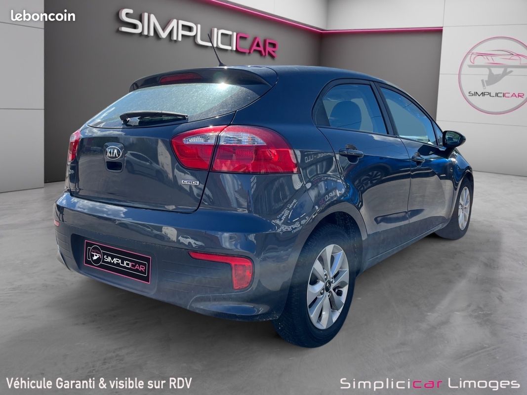 KIA RIO 1.4 CRDi 90 ISG Active Garantie 12 Mois (image 5)