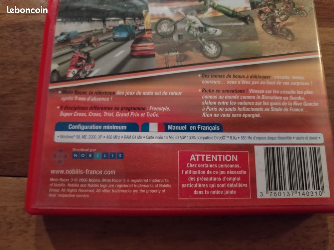 Jeu pc moto racer 3 gold édition (image 3)