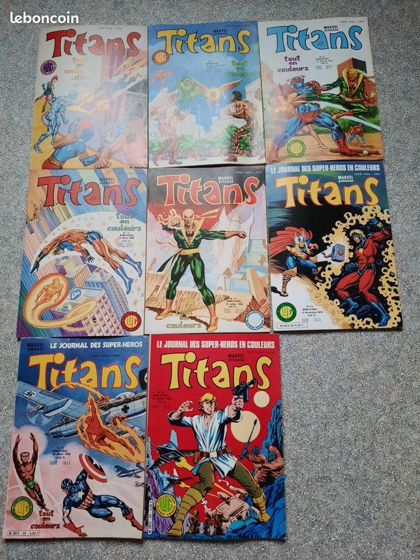 Lot de bd TITANS marvel (image 2)
