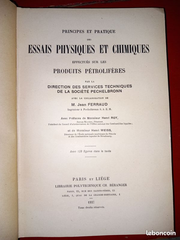 Essais physiques et chimiques effectués sur les produits pétrolifères (image 12)