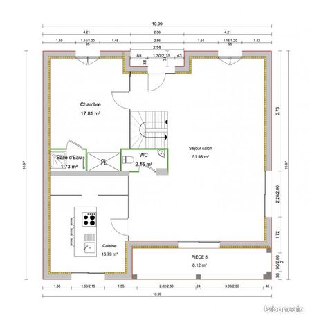 Maison a louer domont - 1 pièce(s) - 180 m2 - Surfyn