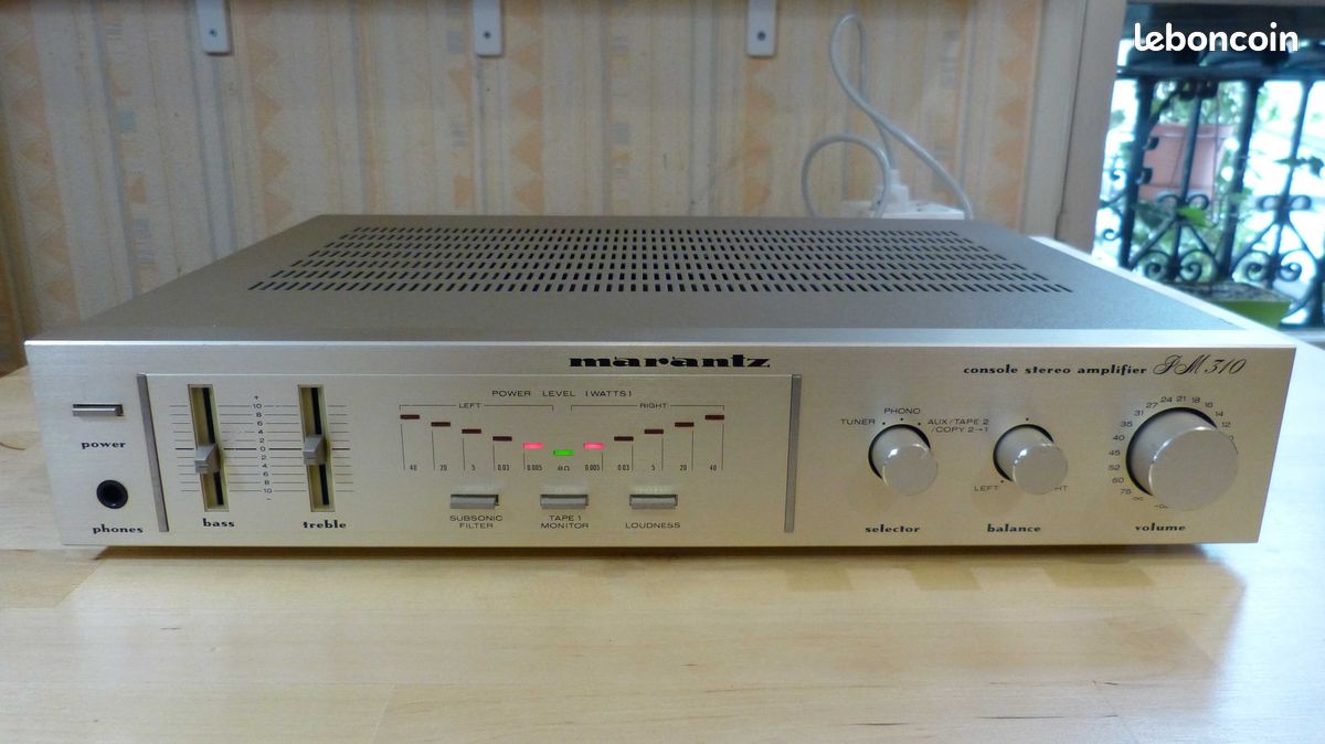 Amplificateur Intégré Marantz PM520DC - Révisé Pro, Très Bon état