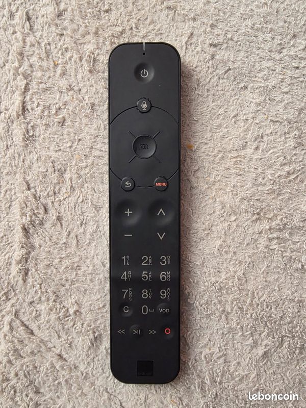 Télécommande Officielle Orange TV Pour Décodeur UHD 4K - Très Bon état - Portée 5-10 M