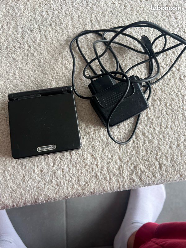 Gameboy Advance Nintendo – Noir, Modèle Portable D'occasion, Fonctionnel