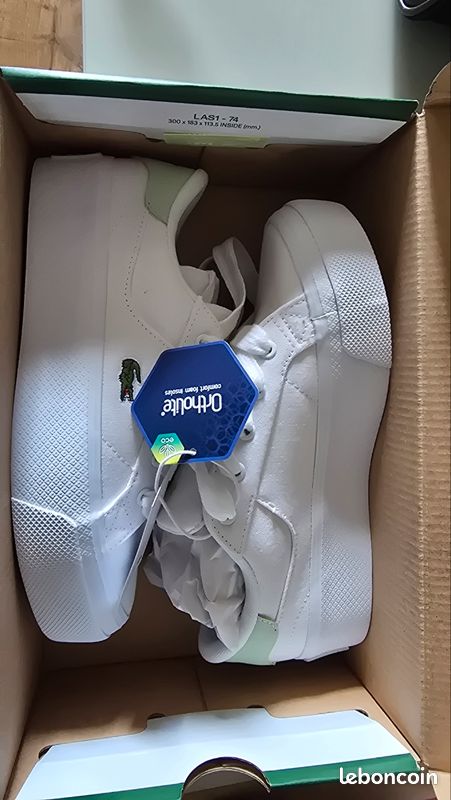 Lacoste Chaussures compensées Ziane 125 1 CFS pour femme, blanc/clair (image 1)