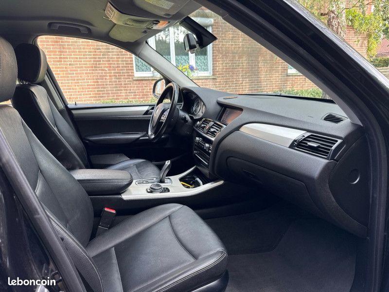 Bmw X3 (F25) SDRIVE18DA 150CH LOUNGE START EDITION * 2016 * CUIR * GPS * GARANTIE (image 15)