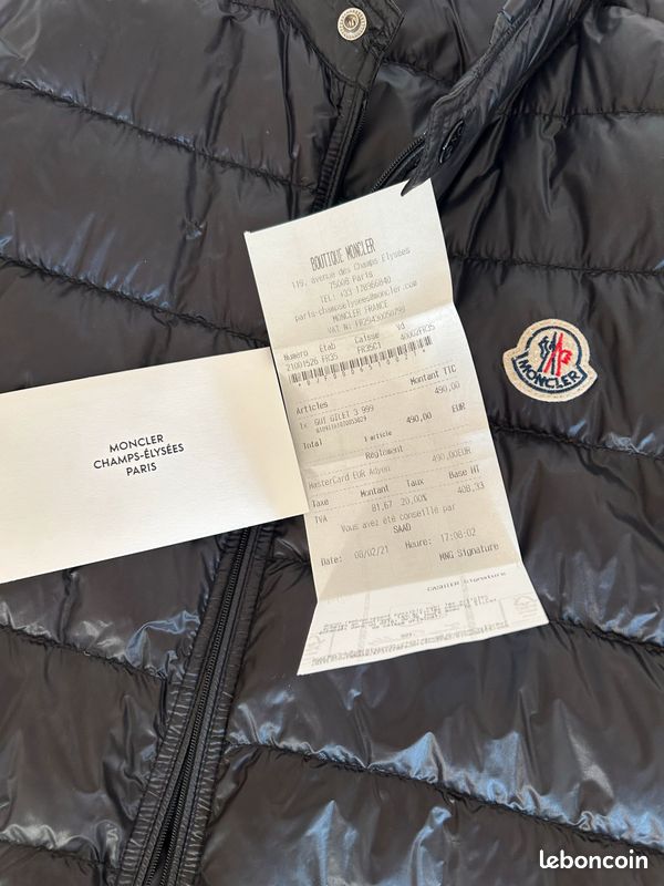 Doudoune sans manche Moncler Vêtements