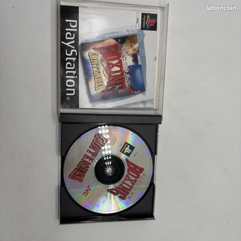 VICTOIRE BOXING CHAMPION Ed. sony PS1 PLAYSTATION 1 Complet Pal Avec