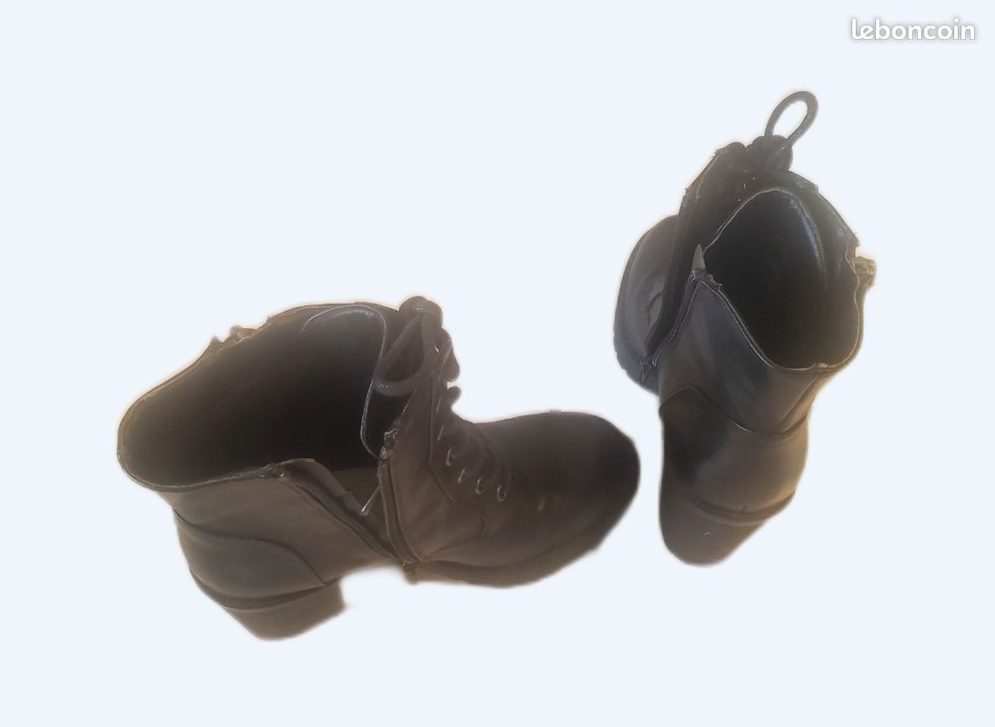Bottine cuir (image 1)
