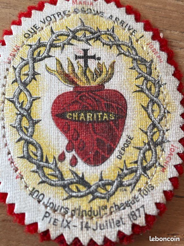 Insigne Boutonniere Ancien / Ordre Religieux / Fabrication