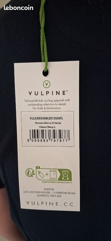 Polo vulpine femme L (image 4)
