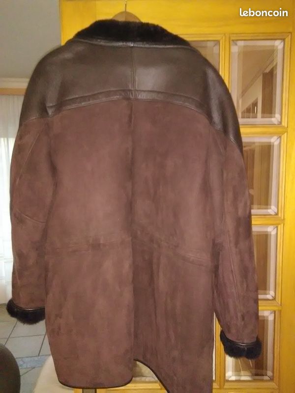 Veste en cuir Gueros Costas (image 2)