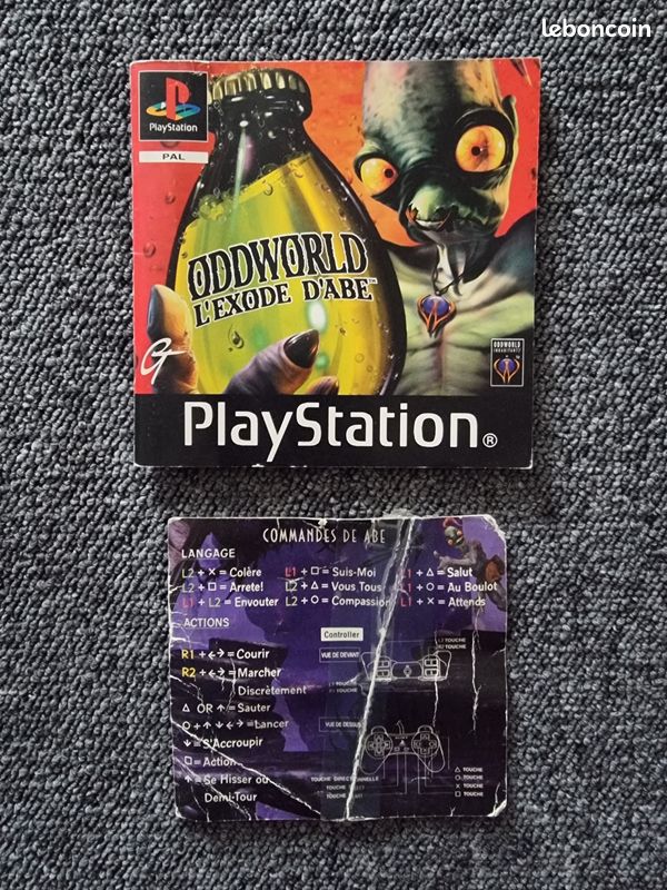 Oddworld Abe's Exodus für Playstation 1 (Gebraucht) in St.Gallen für