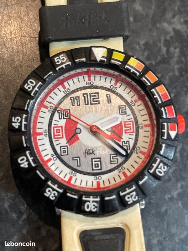 Montre vintage Flik Flak V8 043 suisse made (image 3)
