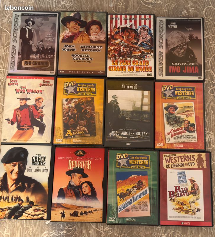 Lot dvd john wayne (image 1)
